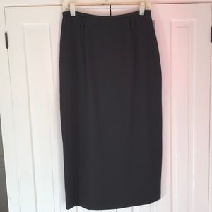 ELLEN TRACY WOOL PENCIL SKIRT